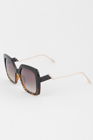 Minimal Block Square Sunglasses