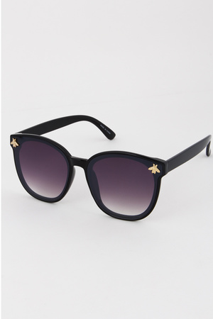 Butterfly Studded Fashion Sunglasses
