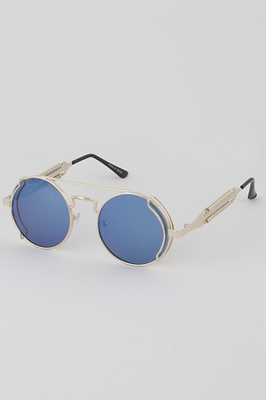 Rounded Aviator Sunglasses