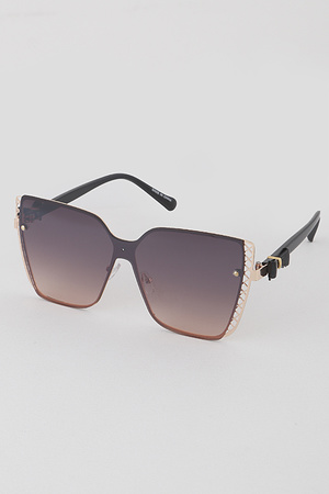 Ribbon Frame Butterfly Sunglasses