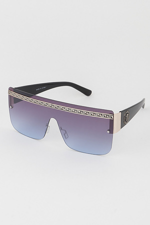 Greek Shield Sunglasses