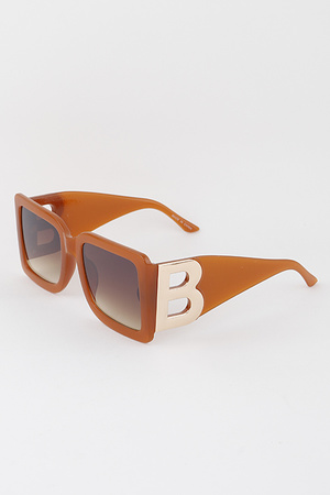 Oversized Tinted Box Sunglasses