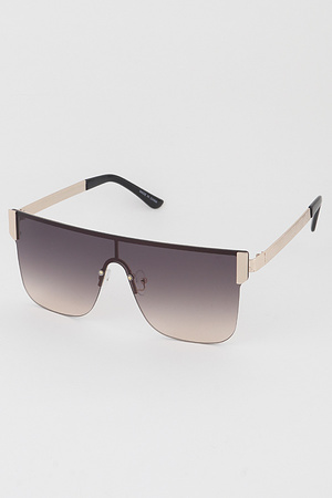 Gradient Shield Sunglasses
