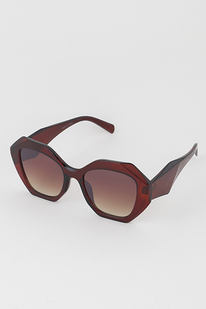 Geometric Square Sunglasses