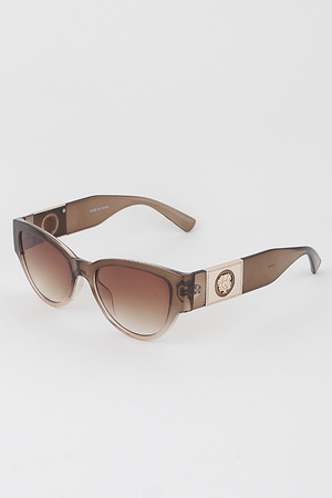 Rounded Cateye Sunglasses