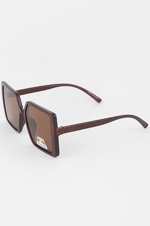 Oversized Polarized Box Sunglasses