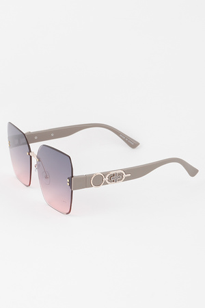 Toggle Chain Bolted Sunglasses