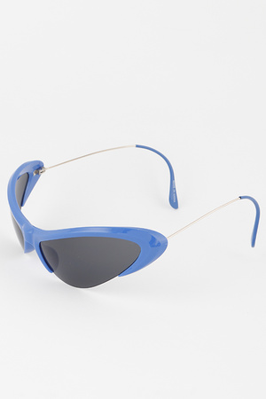 Retro Melt Curve Sunglasses