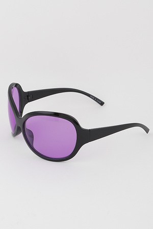 Bright Round Tinted Sunglasses
