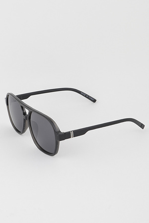 Minimal Straight  Aviator Sunglasses