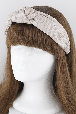 Wrinkled Knotted Headband