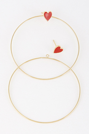 Happy Valentine Earrings 8ABC1