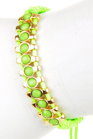 Caterpillar knotted bracelet-ggr-dbj2