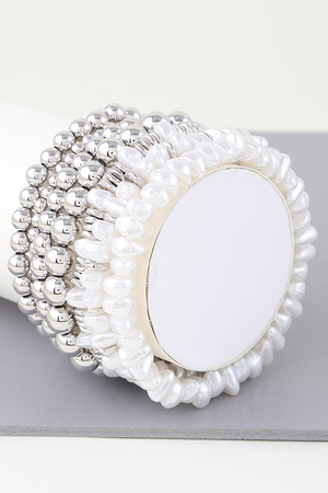 Multi Pearl Beaded Bracelet