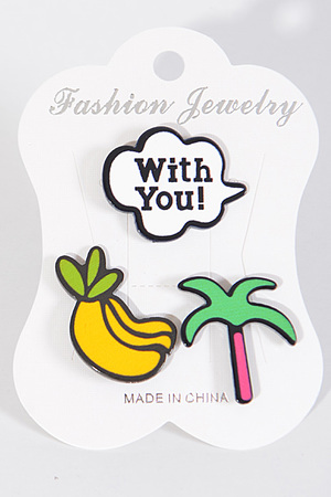 "With You" Inspired Pin Set