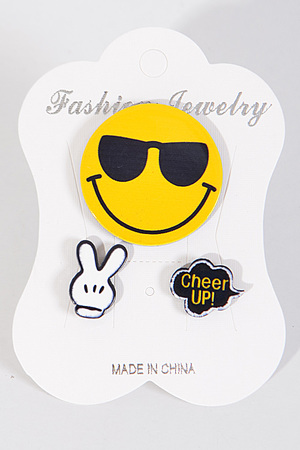 "Cheer Up" Inspired Pin Set