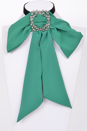 Fashionable Ribbon Scarf Inspired Necklace