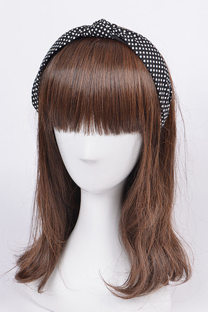 Polka Dot Headband.