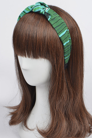 Leaf Print Head Band