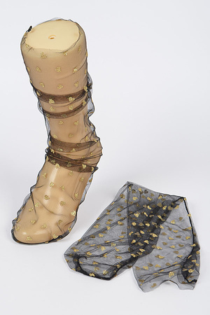 Heart Mesh Socks