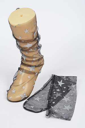 Star Mesh Socks