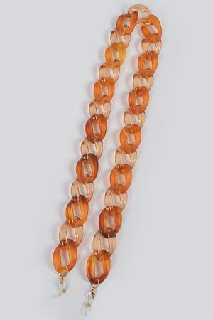 Acrylic Link Chain Sunglasses Strap
