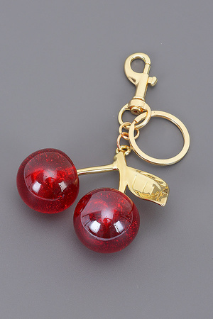 Cherry Keychain
