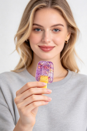 Popsicle Glitter Squish Fidget Toy