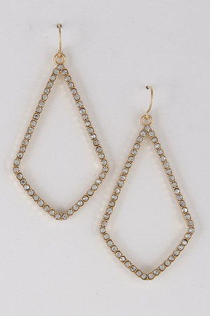 Too Elegant Rhinestone Earrings 8BCA5