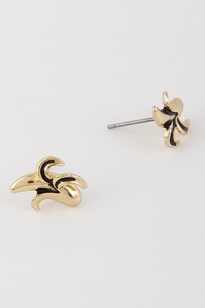 Banana Pendant Earrings 7KCA5