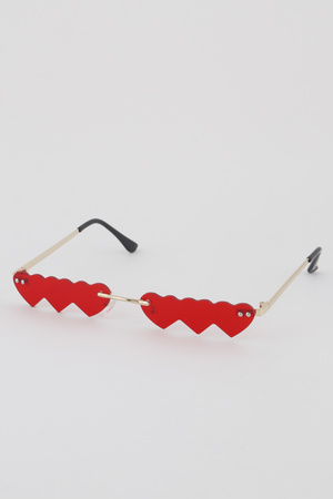 Hearts In A Row Sunglasses