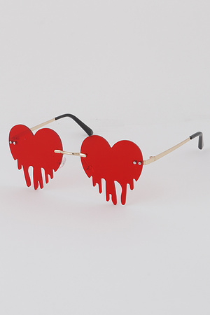 Heart Blood Sunglasses