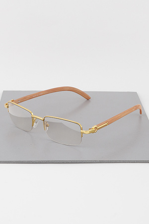 Top Lined Square Glasses