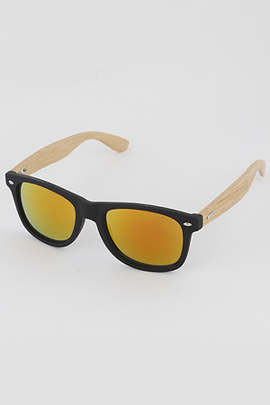 Slim-Fit Round Sunglasses