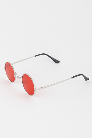 Bright Tinted Metal Sunglasses