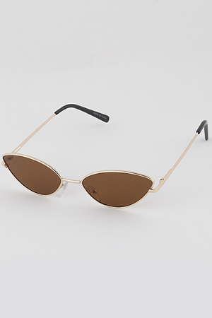 Retro Tinted  Fashion Sunglasses