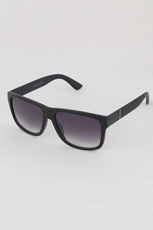 Basic Frame Rectangle Sunglasses