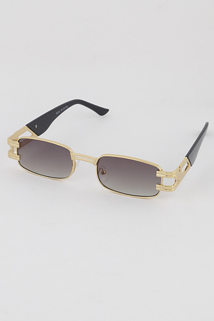 Retro Rectangle Sunglasses