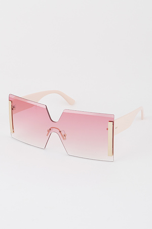Side Enforced Shield Sunglasses