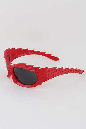 Bright Winged Curve Sunglasses
