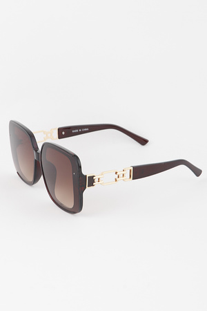 Link Chain Butterfly Sunglasses