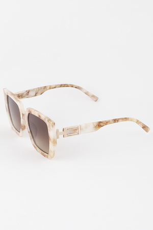 Modern Geometric Gradient Sunglasses
