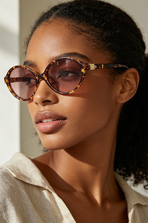 Retro Oval Fashion Sunglasses