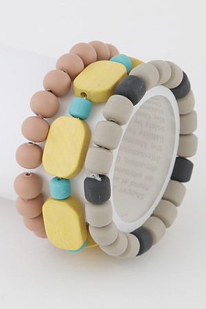 Multi Stone Beads Bracelet