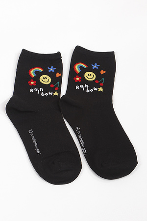 Cute Charms Crew Socks