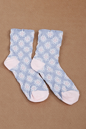 Multi Floral Socks