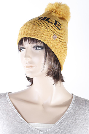 SMILE Knitted Beanie