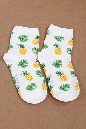 Pineapple Leaf Socks