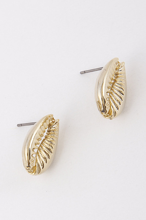 Metal Seashell Earrings 9ACE2