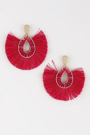 Tassel Curtain Earrings 9EBA8